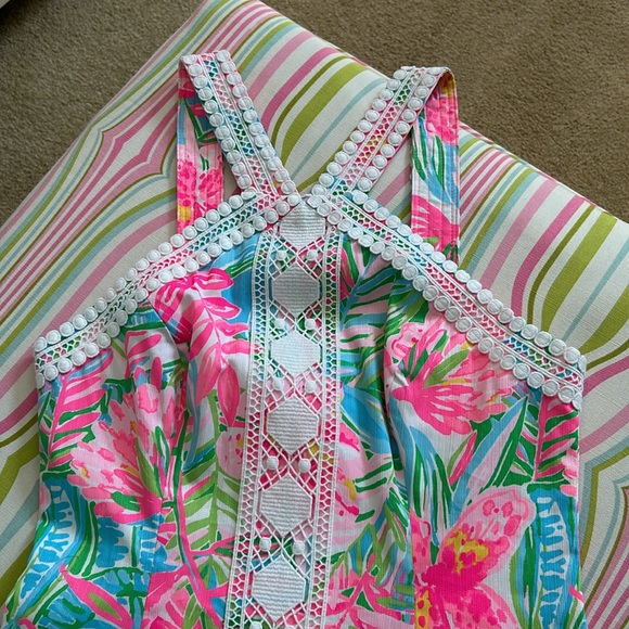 Lilly Pulitzer Vena Stretch Shift Dress size 0 NWT - Picture 2 of 6